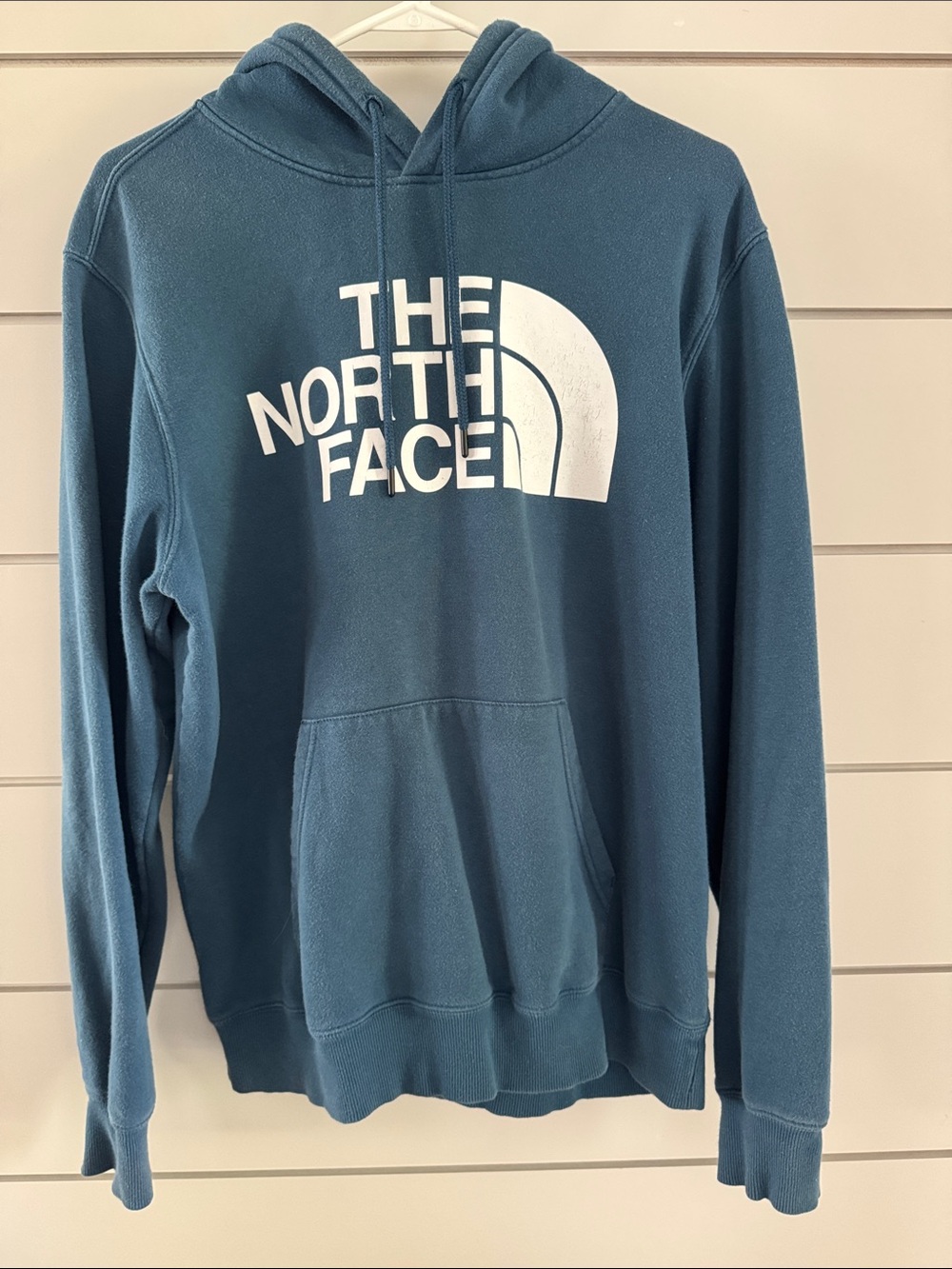 The North Face Men's Blue Crewneck Hoodie